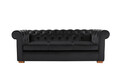 Canapea Oxford Chesterfield, 3 locuri, Graphite