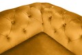 Canapea extensibila Oxford Chesterfield, 3 locuri, Mustard