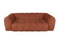 Canapea Teddy, 3L, Terra caramiziu