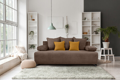 Canapea extensibil Perugia, textil reyat, Maro