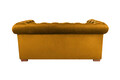 Canapea Oxford Chesterfield, 2 locuri, Mustard