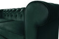 Canapea Oxford Chesterfield, 2 locuri, Verde