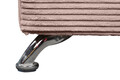 Canapea extensibil Perugia, textil reyat, Flamingo