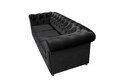 Canapea Oxford Chesterfield, 3 locuri, Graphite