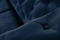 Canapea Oxford Chesterfield, 2 locuri, Albastru