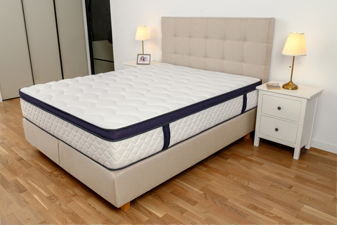 Saltea ortopedica, Innerset, 160x190 cm, Arcuri Bonnell, Tehnologie sustenabila Cyrcle®, Medie