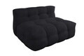Fotoliu Teddy, Negru