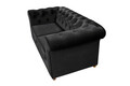 Canapea Oxford Chesterfield, 2 locuri, Graphite