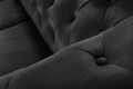 Canapea Oxford Chesterfield, 3 locuri, Graphite